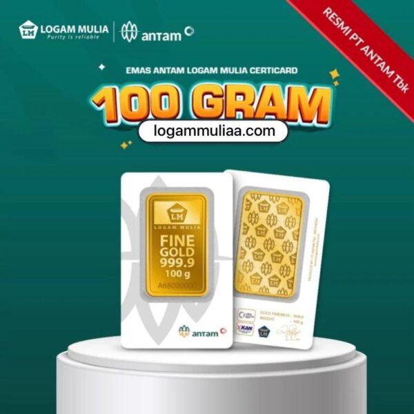 100grm Emas Batangan - 100 gram