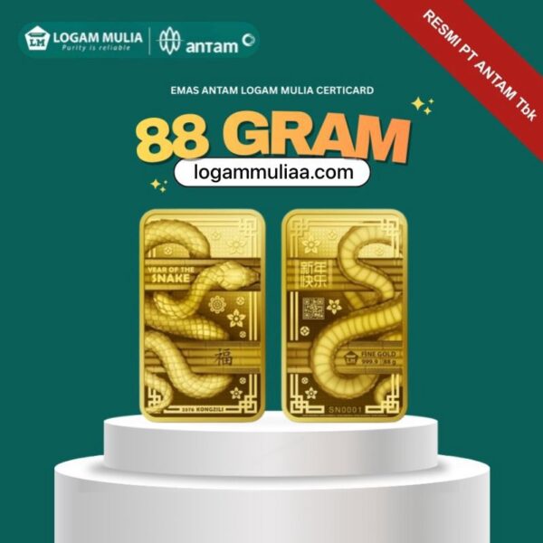 Emas Imlek Shio Ular - 88 gram